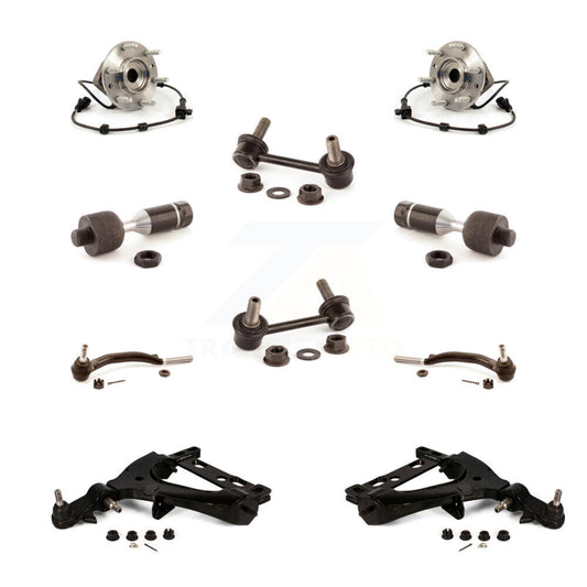 Bearing Lower Arm Outer Inner Tie Rod Link Front Kit (10Pc) For GMC Chevrolet XL