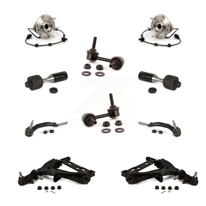 Bearing Lower Arm Outer Inner Tie Rod Link Front Kit (10Pc) For GMC Envoy XL EXT