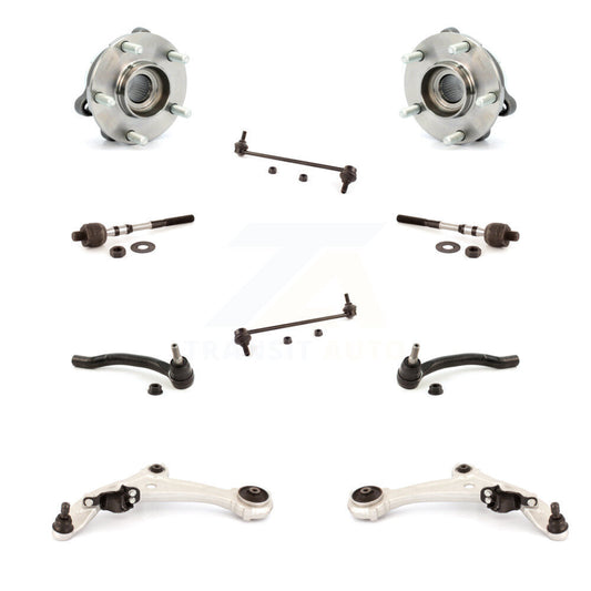 Bearing Lower Control Arm Outer Inner Tie Rod & Link Front Kit For Nissan Altima