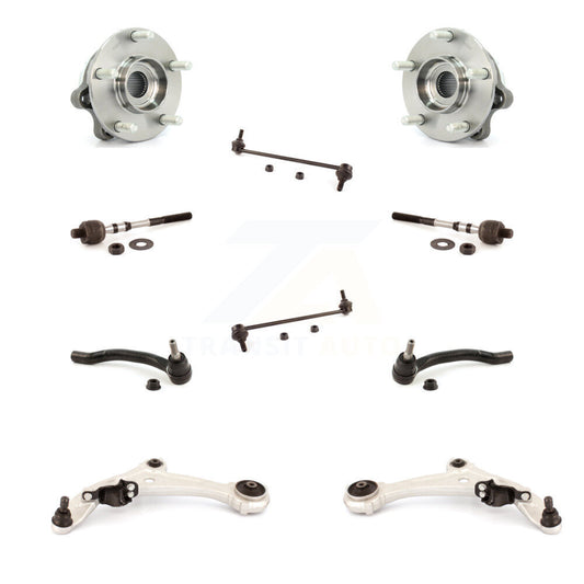 Bearing Lower Control Arm Outer Inner Tie Rod & Link Front Kit For Nissan Altima
