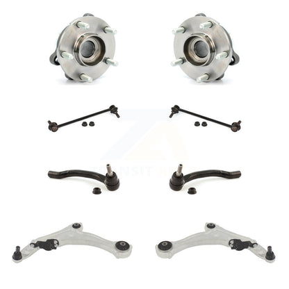 Bearing Lower Arm Outer Tie Rod Link Front Kit (8Pc) For 2009-2014 Nissan Maxima