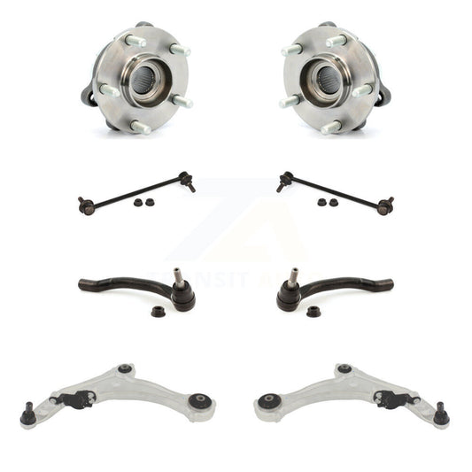 Bearing Lower Arm Outer Tie Rod Link Front Kit (8Pc) For 2009-2014 Nissan Maxima