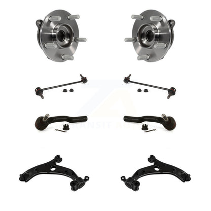 Bearing Lower Control Arm Outer Tie Rod & Link Front Kit (8Pc) For Mazda 3 Sport
