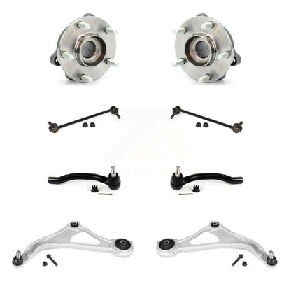 Bearing Lower Arm Outer Tie Rod & Link Front Kit (8Pc) For Nissan Altima Maxima