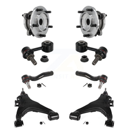 Bearing Lower Control Arm Outer Tie Rod & Link Front Kit (8Pc) For Toyota Tundra