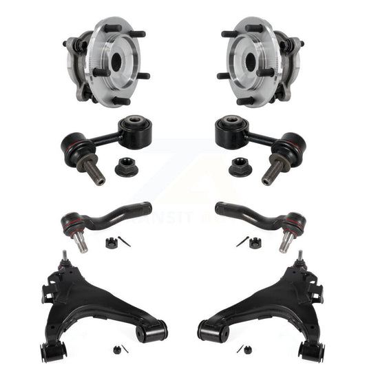 Bearing Lower Control Arm Outer Tie Rod & Link Front Kit (8Pc) For Toyota Tundra