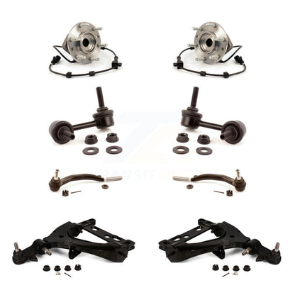 Bearing Lower Control Arm Outer Tie Rod & Link Front Kit (8Pc) For GMC Chevrolet