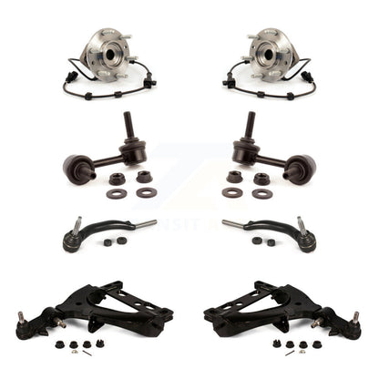 Bearing Lower Control Arm Outer Tie Rod & Link Front Kit (8Pc) For GMC Envoy XL