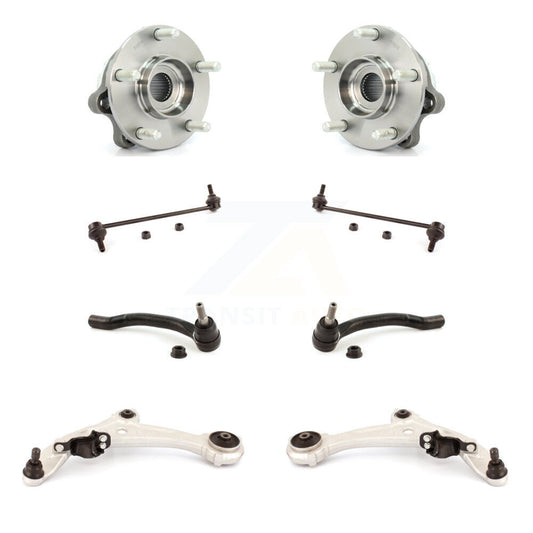 Bearing Lower Control Arm Outer Tie Rod & Link Front Kit (8Pc) For Nissan Altima