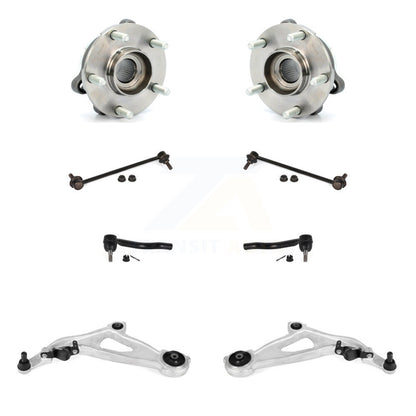 Bearing Lower Arm Outer Tie Rod Link Front Kit (8Pc) For Nissan Pathfinder QX60