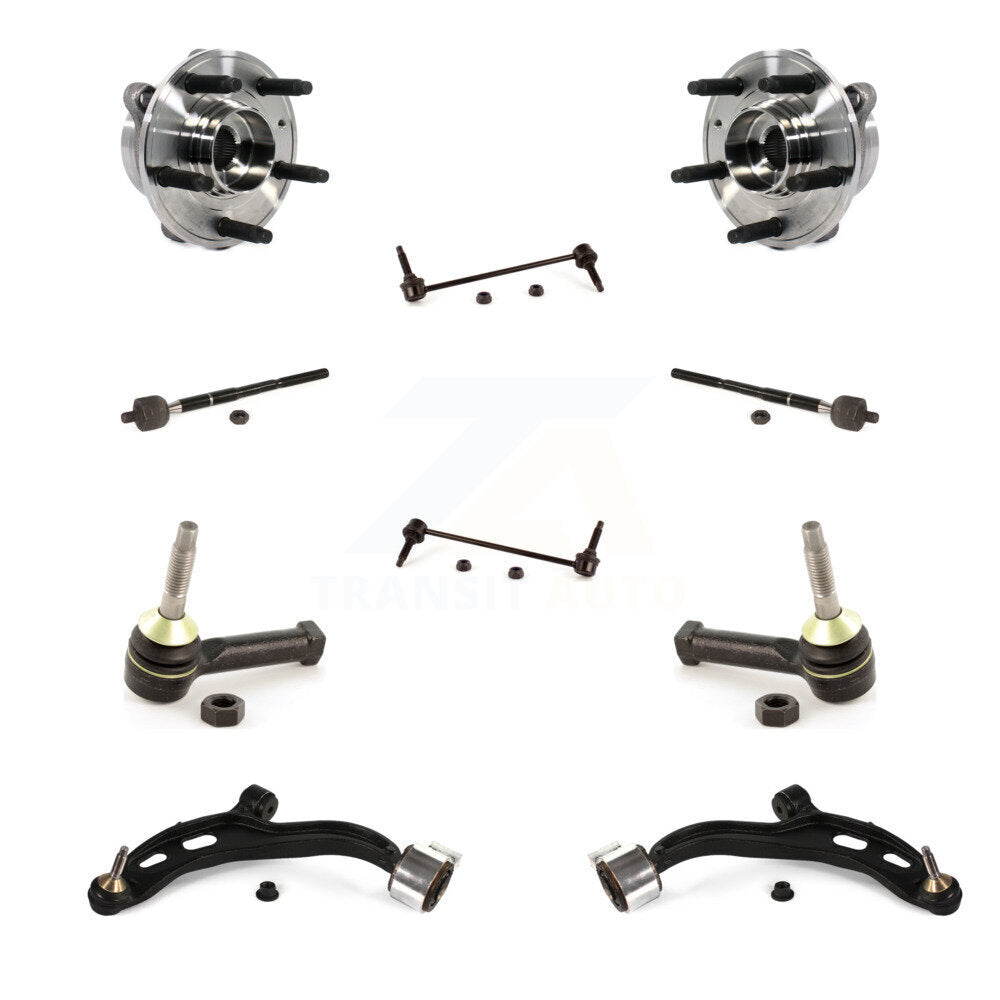Bearing Lower Control Arm Outer Inner Tie Rod Link Front Kit For Ford Taurus SHO