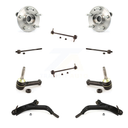 Bearing Lower Control Arm Outer Inner Tie Rod & Link Front Kit (10Pc) For Ford X