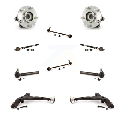 Bearing Lower Arm Outer Inner Tie Rod & Link Front Kit (10Pc) For Nissan Murano