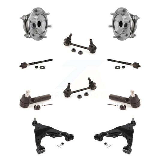 Bearing Lower Control Arm Outer Inner Tie Rod & Link Front Kit For Toyota Tacoma