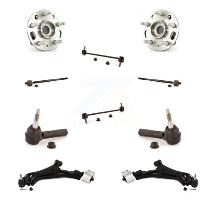 Bearing Lower Control Arm Outer Inner Tie Rod Link Front Kit (10Pc) For Equinox