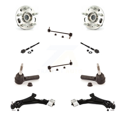 Bearing Lower Control Arm Outer Inner Tie Rod Link Front Kit (10Pc) For Equinox