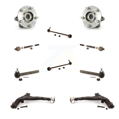 Bearing Lower Arm Outer Inner Tie Rod & Link Front Kit (10Pc) For Nissan Murano