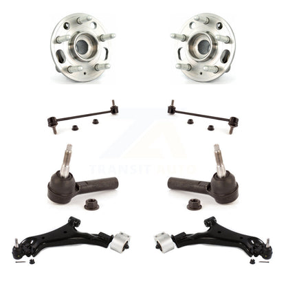 Bearing Lower Control Arm Outer Tie Rod & Link Front Kit (8Pc) For Chevrolet GMC