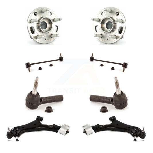 Bearing Lower Control Arm Outer Tie Rod & Link Front Kit (8Pc) For Chevrolet GMC