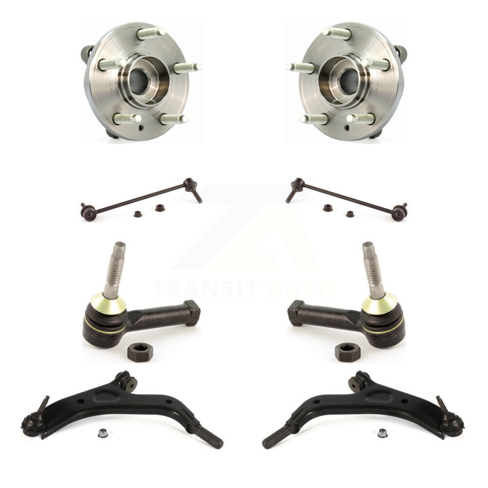 Bearing Lower Control Arm Outer Tie Rod Link Front Kit (8Pc) For 2009 Ford Flex