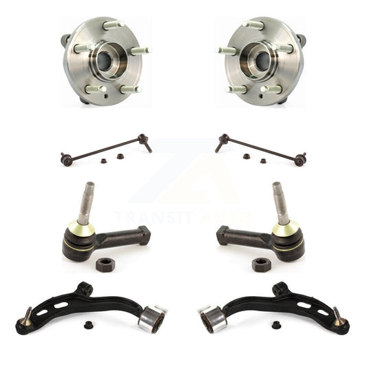 Bearing Lower Control Arm Outer Tie Rod Link Front Kit (8Pc) For 09 Lincoln MKS