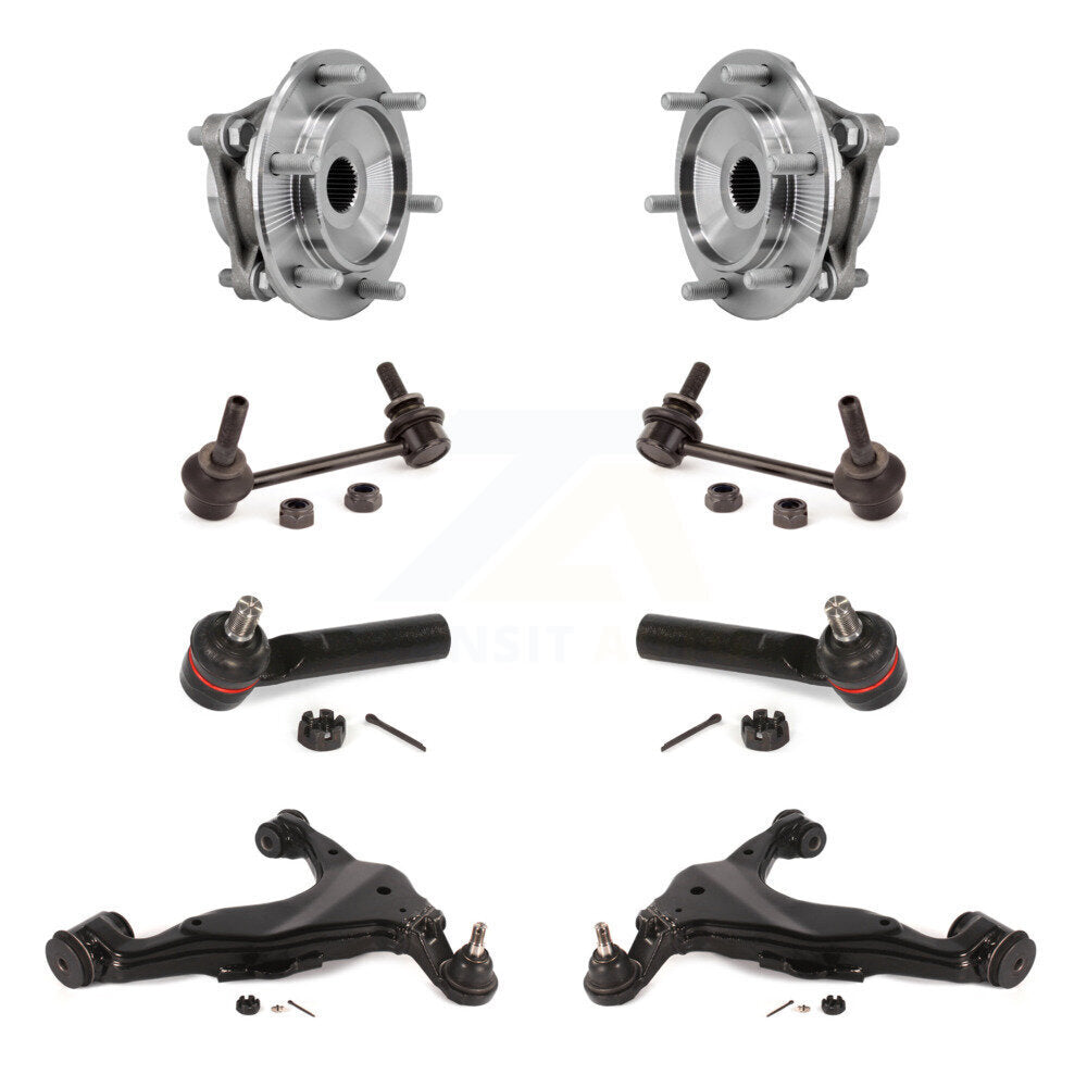 Bearing Lower Control Arm Outer Tie Rod Link Front Kit (8Pc) For Toyota 4Runner