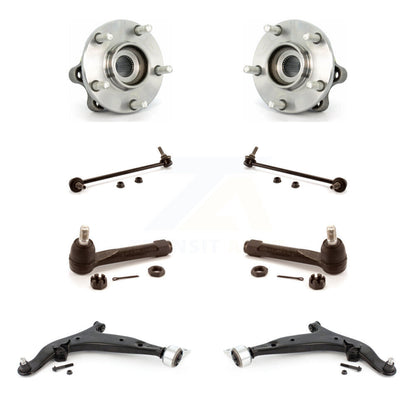 Bearing Lower Arm Outer Tie Rod Link Front Kit (8Pc) For 2004-2009 Nissan Quest