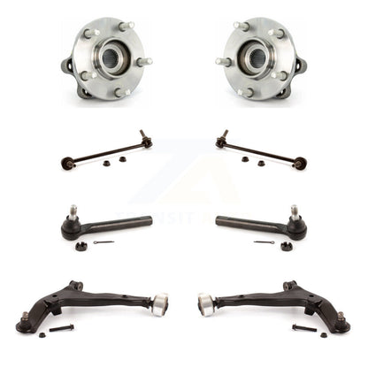 Bearing Lower Arm Outer Tie Rod Link Front Kit (8Pc) For 2003-2004 Nissan Murano