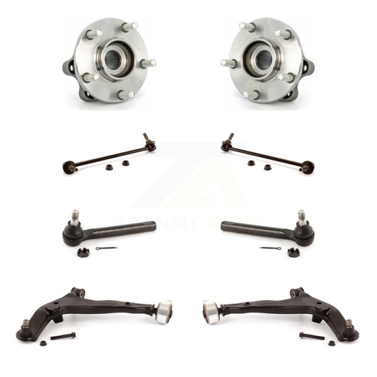Bearing Lower Arm Outer Tie Rod Link Front Kit (8Pc) For 2003-2004 Nissan Murano