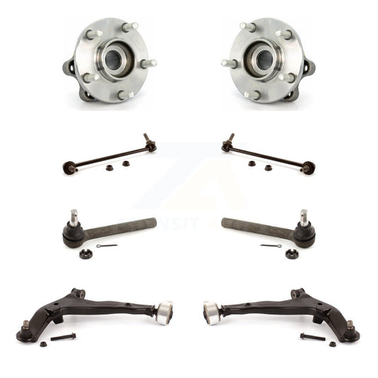 Bearing Lower Arm Outer Tie Rod Link Front Kit (8Pc) For 2005-2007 Nissan Murano