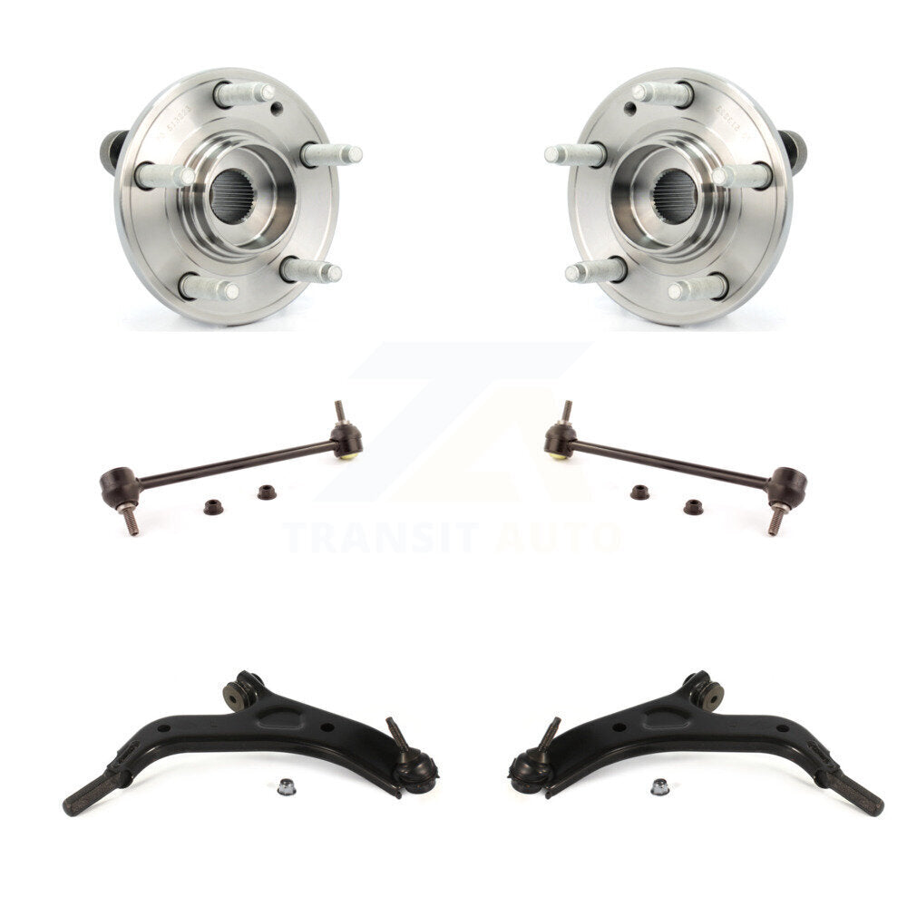Bearing Lower Control Arm & Link Front Kit (6Pc) For Ford Taurus X Mercury Sable