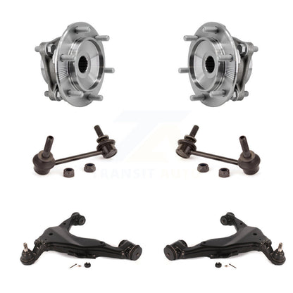 Hub Bearing Lower Control Arm Link Front Kit (6Pc) For Toyota 4Runner FJ Cruiser