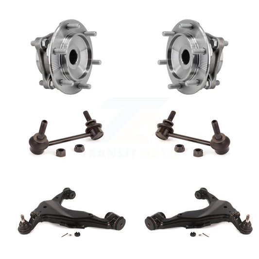 Hub Bearing Lower Control Arm Link Front Kit (6Pc) For Toyota 4Runner FJ Cruiser