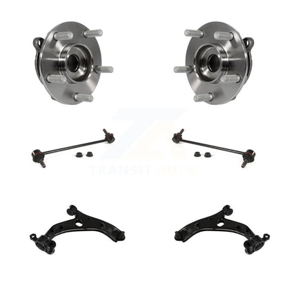 Bearing Lower Control Arm with Ball Joint Link Front Kit (6Pc) For Mazda 3 Sport