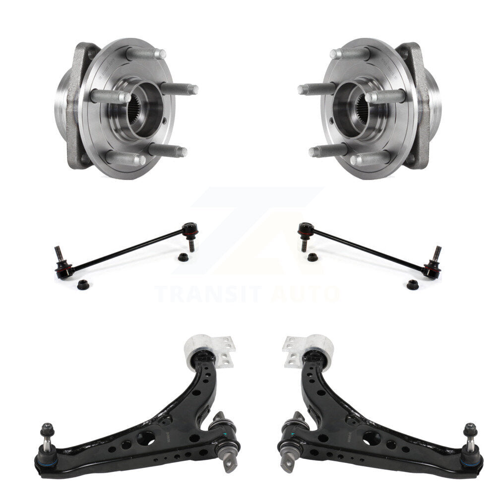 Bearing Lower Control Arm with BJ Link Front Kit (6Pc) For Chevrolet Cruze Volt