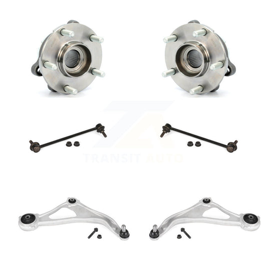 Bearing Lower Control Arm with BJ Link Front Kit (6Pc) For Nissan Altima Maxima