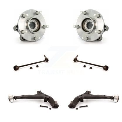 Hub Bearing Lower Control Arm & Link Front Kit (6Pc) For 2003-2007 Nissan Murano