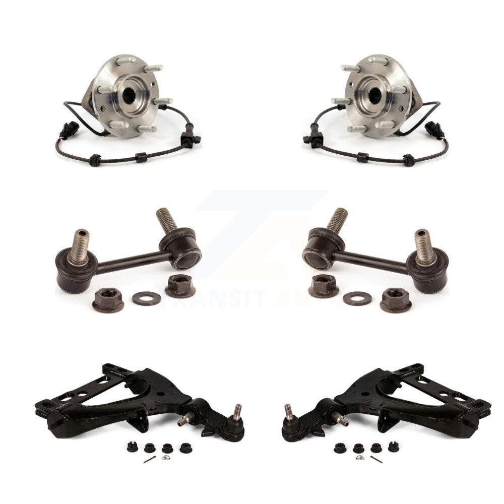 Bearing Lower Control Arm Link Front Kit (6Pc) For GMC Chevrolet Trailblazer XL