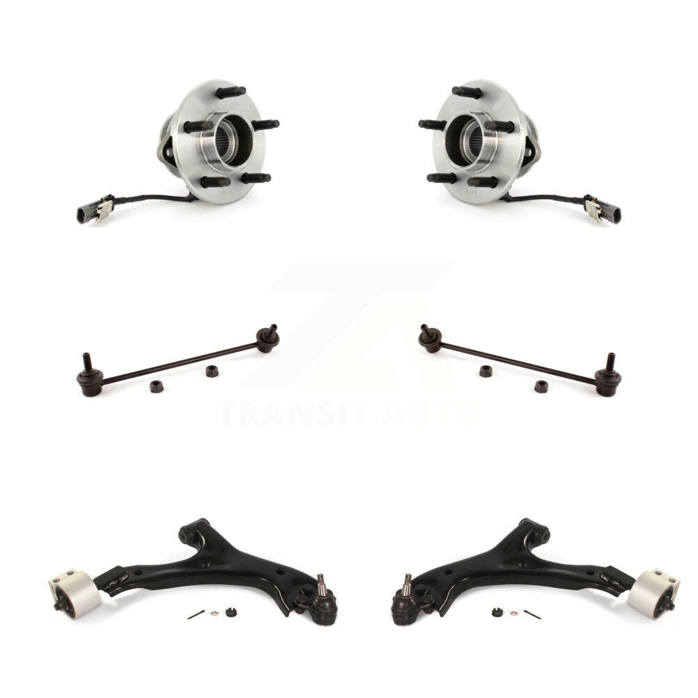 Bearing Lower Control Arm Link Front Kit (6Pc) For Saturn Vue Chevrolet Equinox