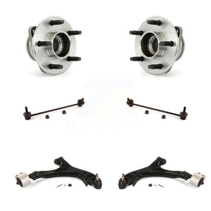 Bearing Lower Control Arm & Link Front Kit (6Pc) For Saturn Vue Pontiac Torrent