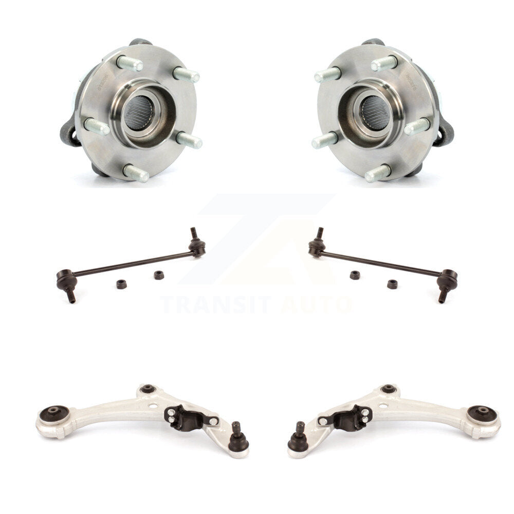 Bearing Lower Control Arm Link Front Kit (6Pc) For 2007-2012 Nissan Altima 3.5L