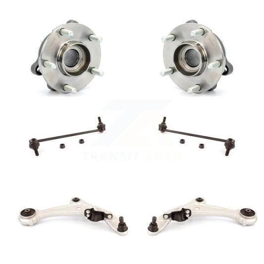 Bearing Lower Control Arm Link Front Kit (6Pc) For 2007-2012 Nissan Altima 3.5L