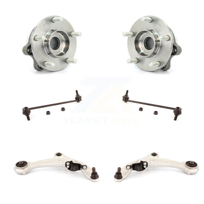 Bearing Lower Control Arm Link Front Kit (6Pc) For 2007-2012 Nissan Altima 2.5L