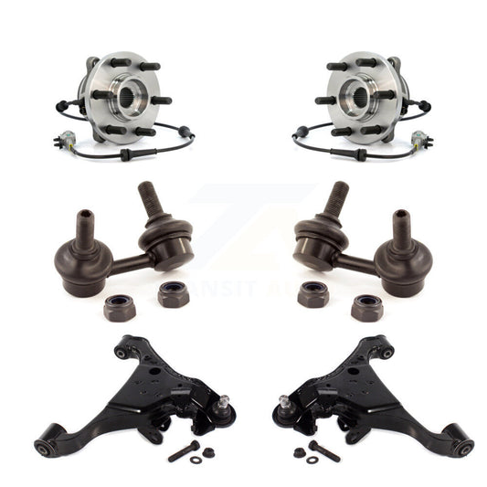 Bearing Lower Control Arm & Link Front Kit (6Pc) For Nissan Frontier Pathfinder