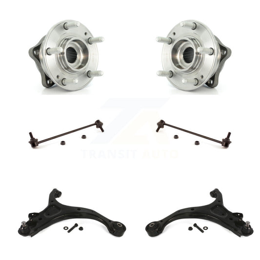 Bearing Lower Control Arm Link Front Kit (6Pc) For Hyundai Santa Fe Kia Sorento