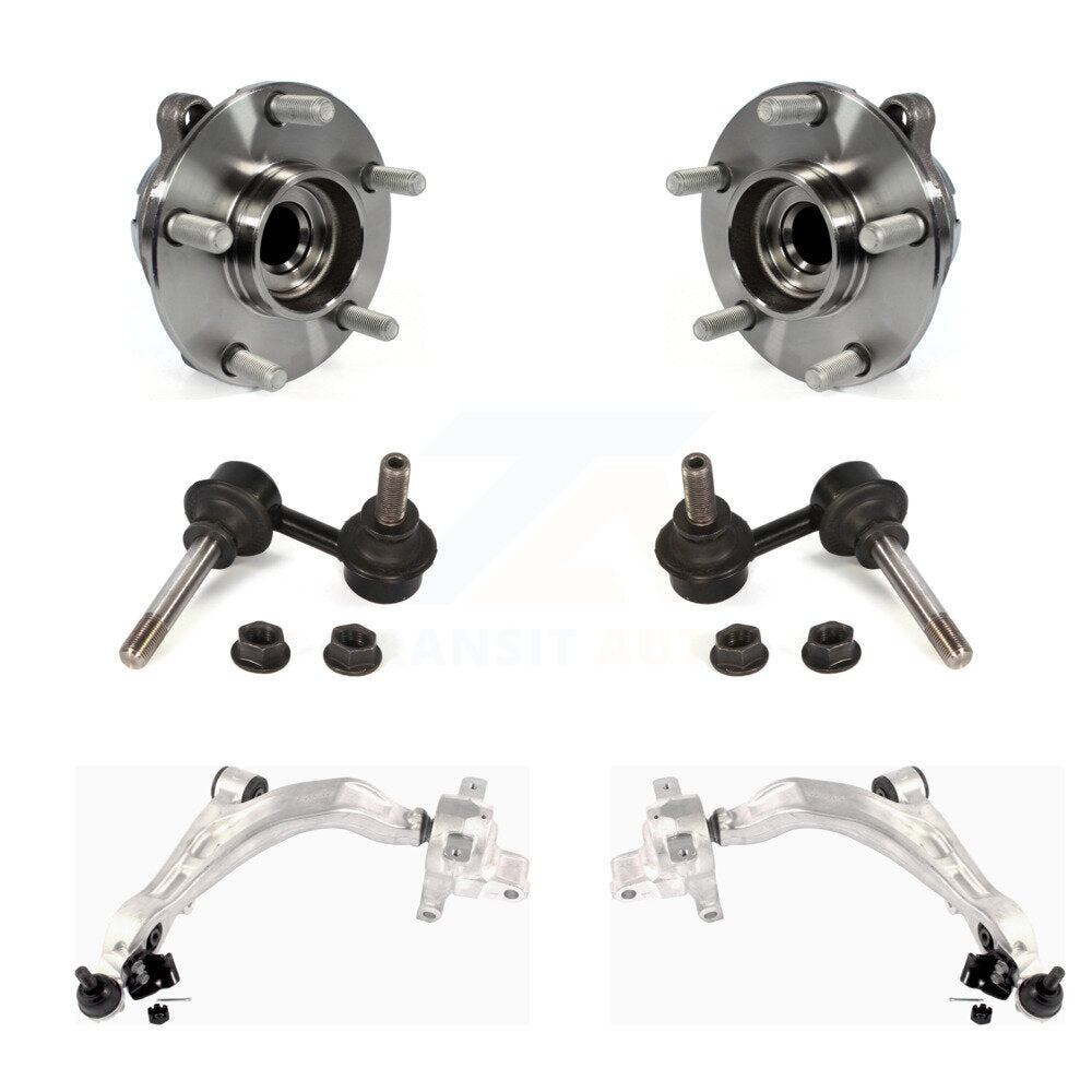 Bearing Lower Control Arm & Link Front Kit (6Pc) For INFINITI FX35 QX70 FX37 RWD