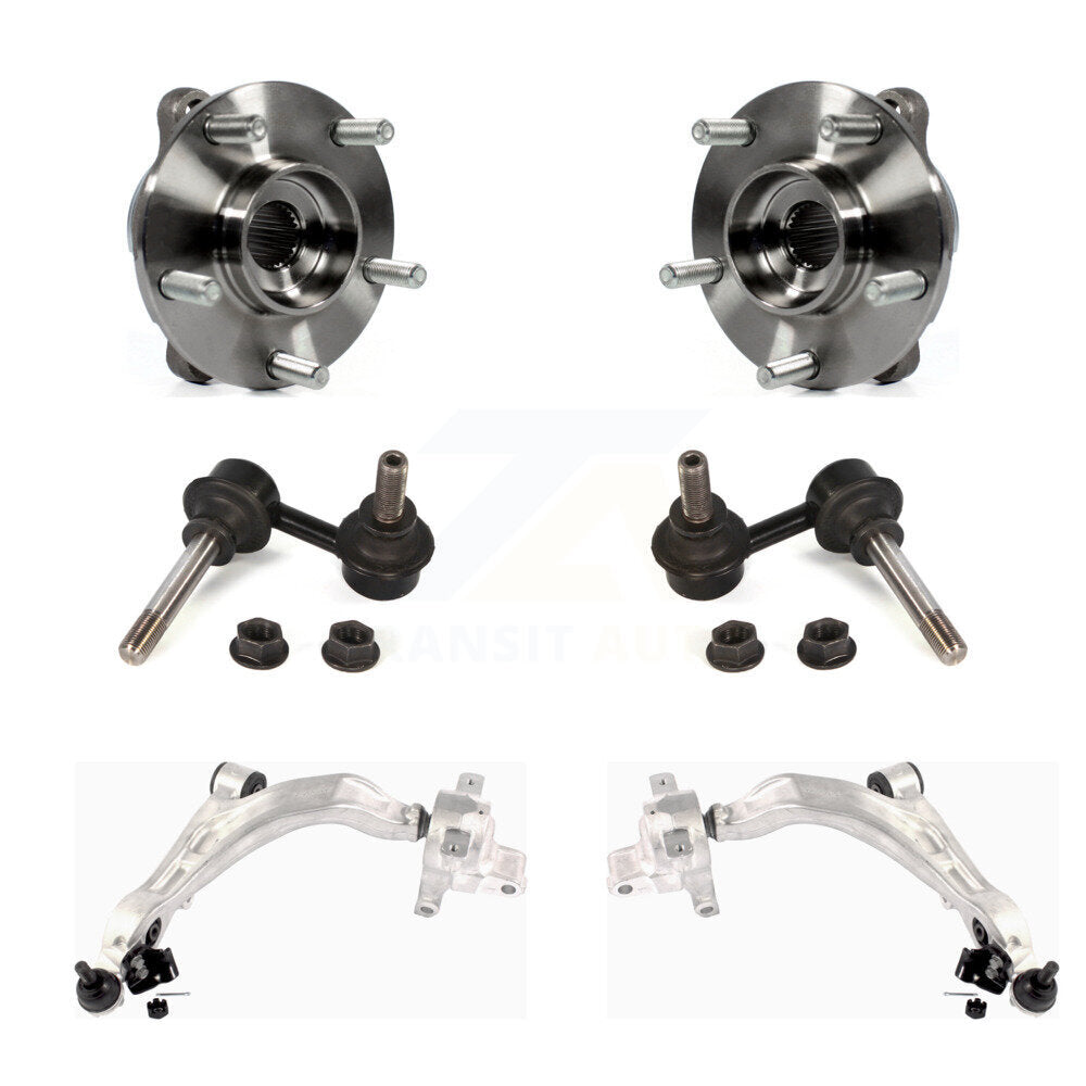 Bearing Lower Control Arm Link Front Kit (6Pc) For INFINITI FX35 QX70 FX50 FX37
