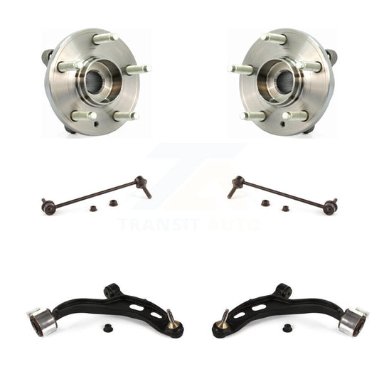 Bearing Lower Control Arm Ball Joint & Link Front Kit (6Pc) For 2009 Lincoln MKS