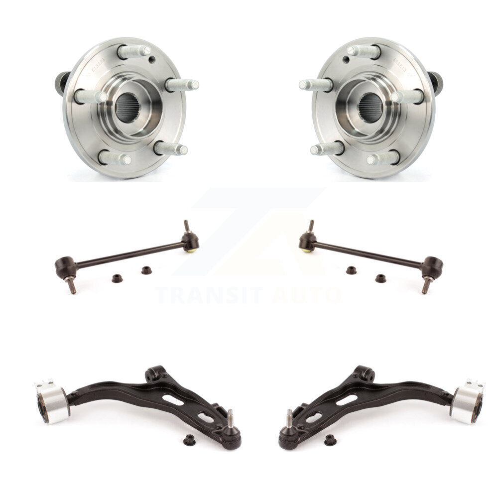 Bearing Lower Control Arm & Link Front Kit (6Pc) For Ford Five Hundred Freestyle