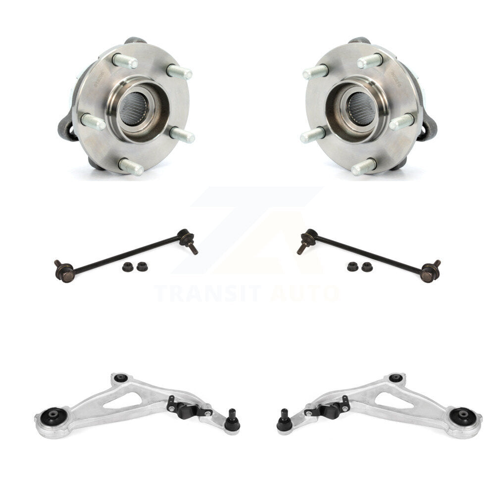 Bearing Lower Control Arm & Link Front Kit (6Pc) For Nissan Pathfinder INFINITI